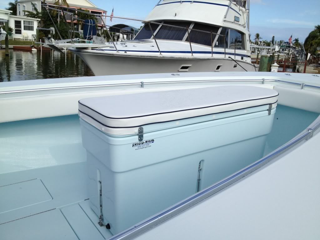 Installing a Frigid Rigid Coffin Box The Hull Truth Boating and