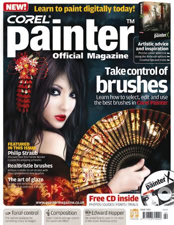 corel painter magazine and back issues