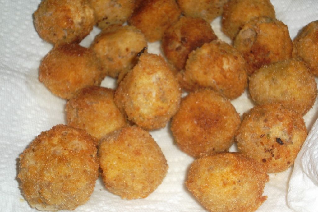 finished sauerkraut balls