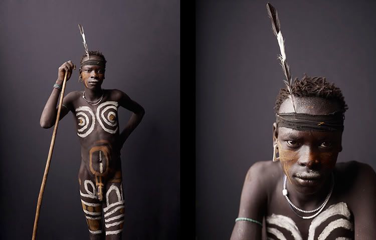 African tribe boy nude