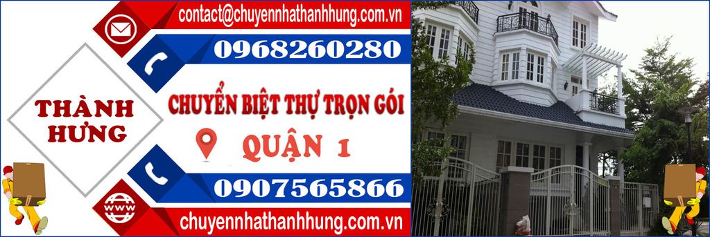 Chuyển biệt thự trọn gói Quận 1