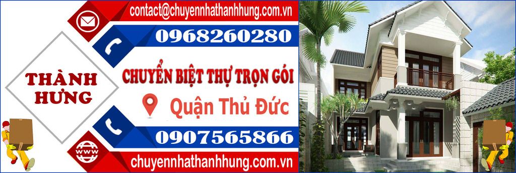 Chuyển biệt thự trọn gói Quận Thủ Đức