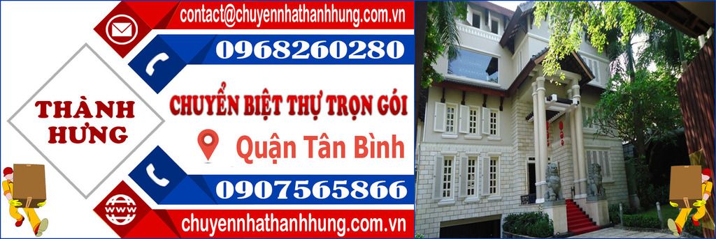 Chuyển biệt thự trọn gói Quận Tân Bình
