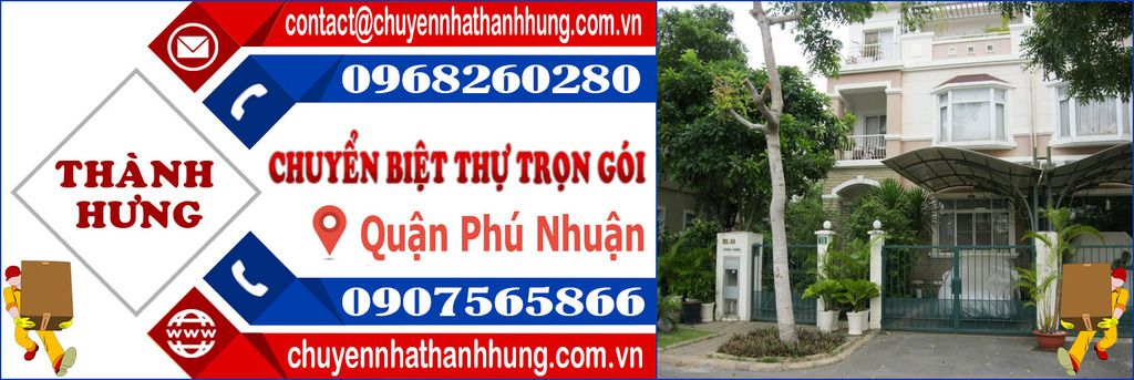 Chuyển biệt thự trọn gói Quận Phú Nhuận