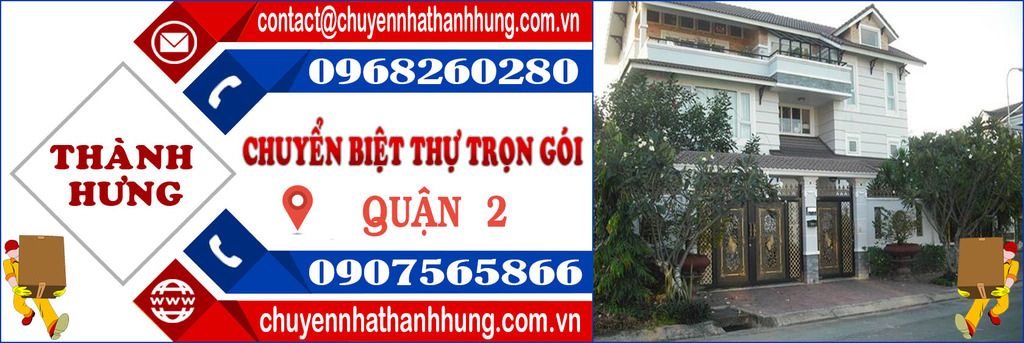 Chuyển biệt thự trọn gói Quận 2