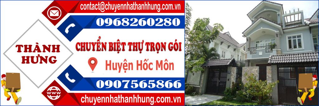 Chuyển biệt thự trọn gói Huyện Hốc Môn