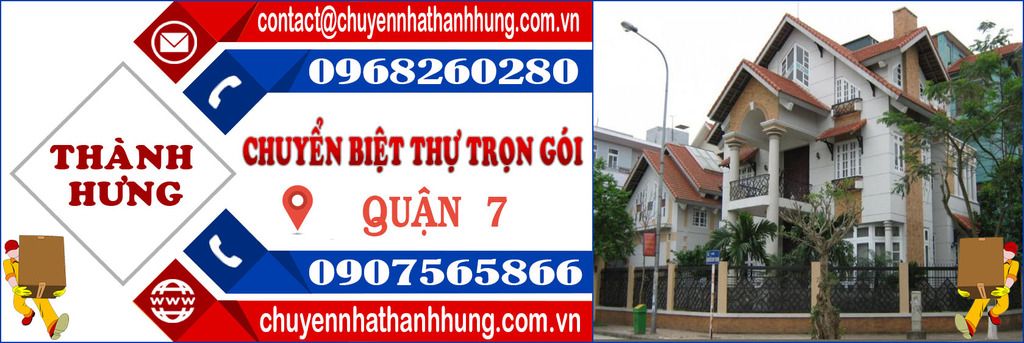 Chuyển biệt thự trọn gói Quận 7