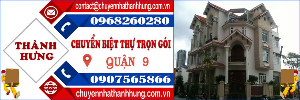 Chuyển biệt thự trọn gói Quận 9