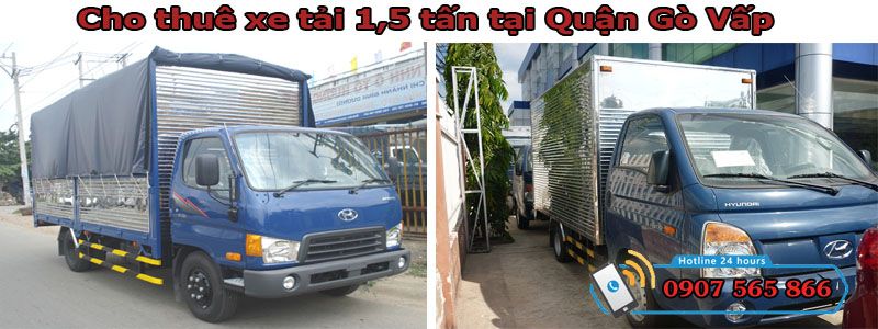 Cho thuê xe tải 1,5 tấn tại Quận Gò Vấp