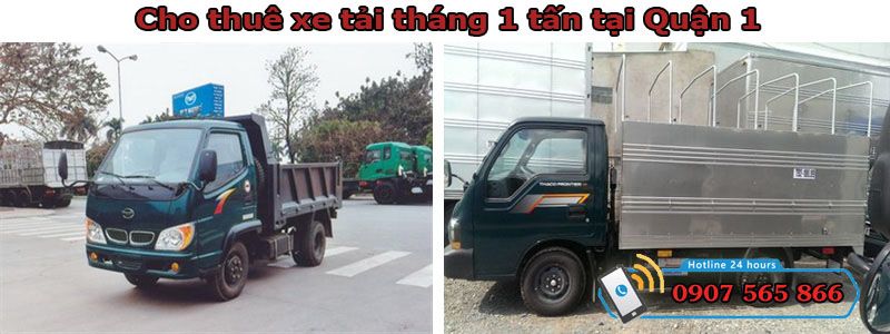Cho thuê xe tháng 1 tấn tại Quận 1