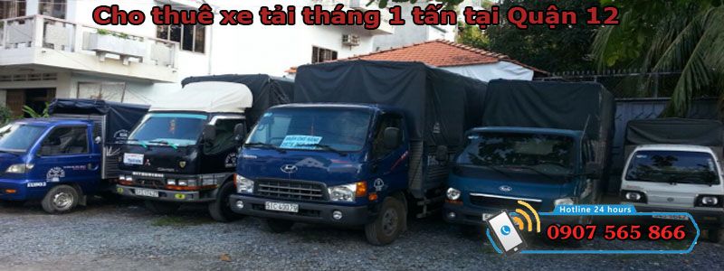 Cho thuê xe tháng 1 tấn tại Quận 12