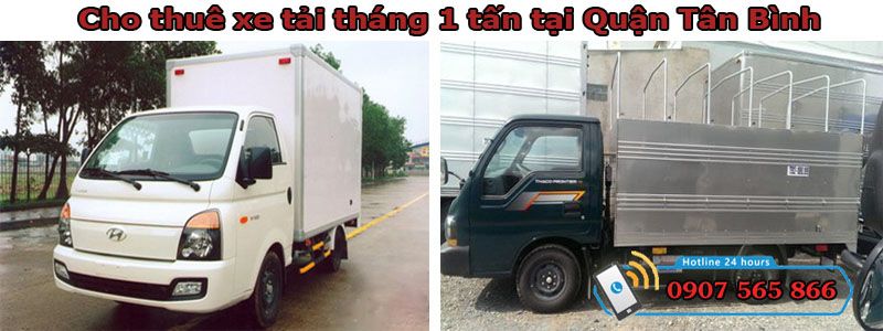Cho thuê xe tháng 1 tấn tại Quận Tân Bình