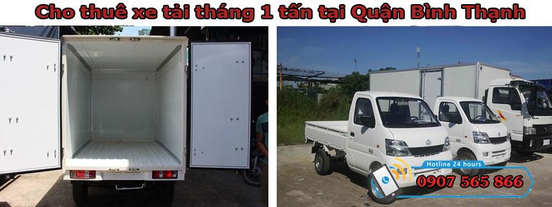 Cho thuê xe tháng 1 tấn tại Quận Bình Thạnh