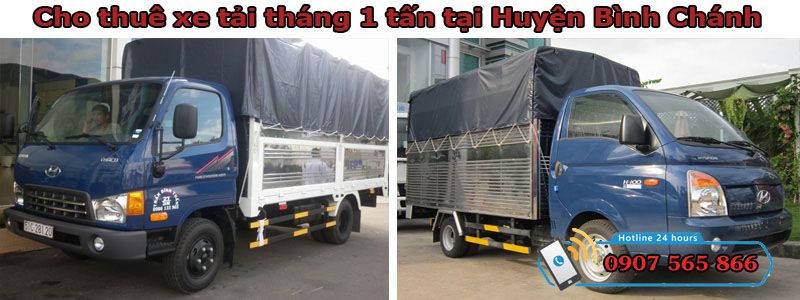 Cho thuê xe tháng 1 tấn tại Huyện Bình Chánh