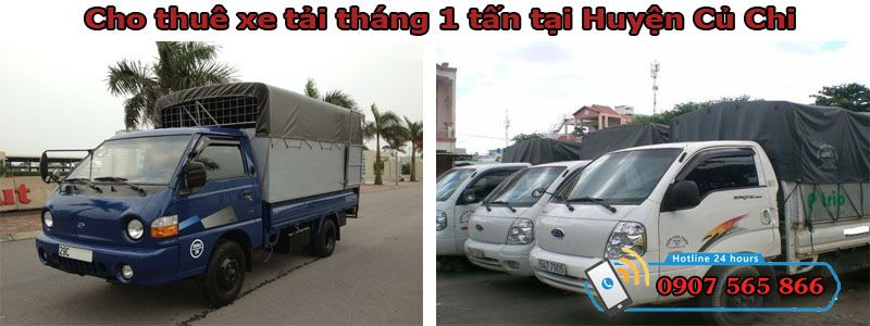 Cho thuê xe tháng 1 tấn tại Huyện Củ Chi
