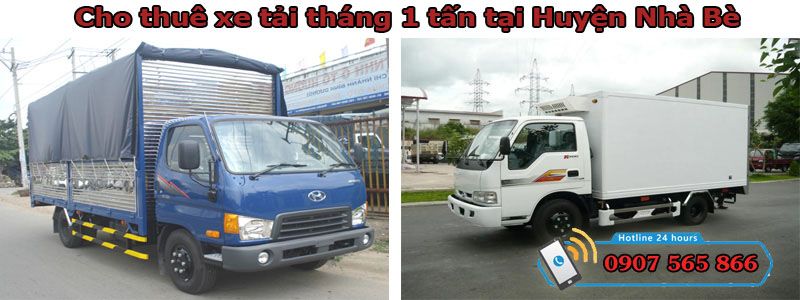 Cho thuê xe tháng 1 tấn tại Huyện Nhà Bè