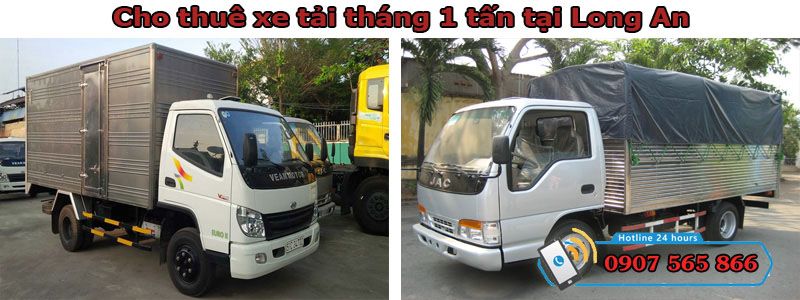 Cho thuê xe tháng 1 tấn tại Long An