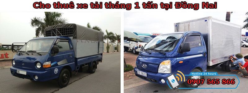 Cho thuê xe tháng 1 tấn tại Đồng Nai