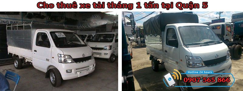 Cho thuê xe tháng 1 tấn tại Quận 5
