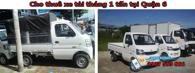 Cho thuê xe tháng 1 tấn tại Quận 6
