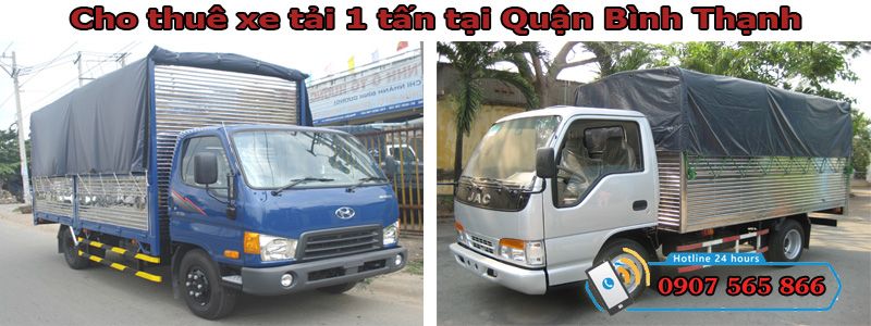Cho thuê xe tải 1 tấn tại Quận Bình Thạnh