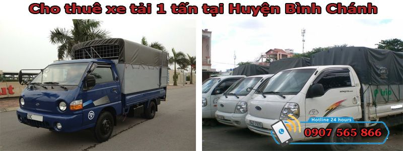 Cho thuê xe tải 1 tấn tại Huyện Bình Chánh Cho thuê xe tải 1 tấn tại Huyện Bình Chánh
