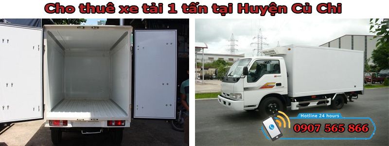 Cho thuê xe tải 1 tấn tại Huyện Củ Chi Cho thuê xe tải 1 tấn tại Huyện Củ Chi