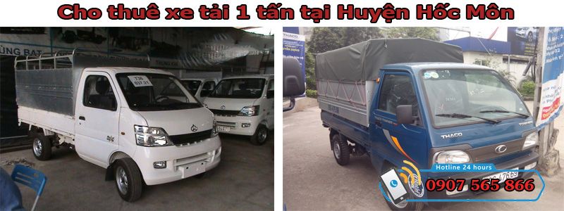 Cho thuê xe tải 1 tấn tại Huyện Hóc Môn