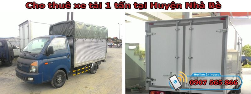 Cho thuê xe tải 1 tấn tại Huyện Nhà Bè