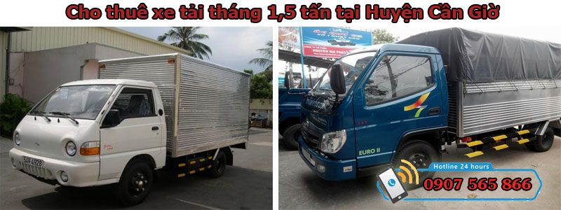 Cho thuê xe tháng 1,5 tấn tại Huyện Cần Giờ