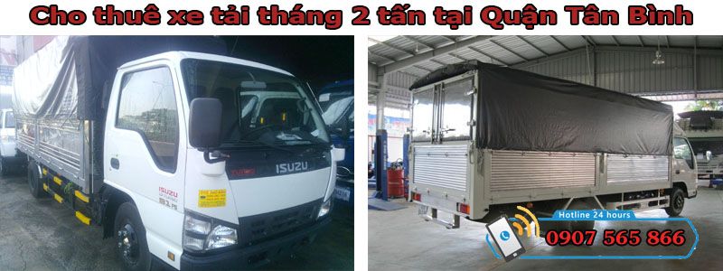 Cho thuê xe tháng 2 tấn tại Quận Tân Bình