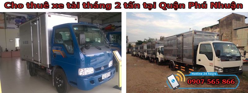 Cho thuê xe tháng 2 tấn tại Quận Phú Nhuận