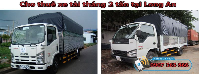 Cho thuê xe tháng 2 tấn tại Long An