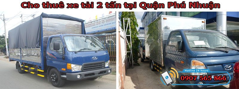 Cho thuê xe tải 2 tấn tại Quận Phú Nhuận Cho thuê xe tải 2 tấn tại Quận Phú Nhuận