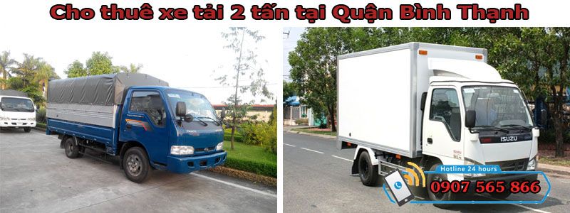 Cho thuê xe tải 2 tấn tại Quận Bình Thạnh