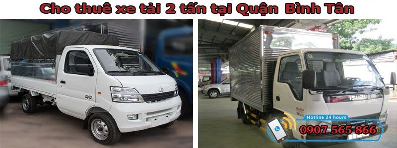 Cho thuê xe tải 2 tấn tại Quận Bình Tân Cho thuê xe tải 2 tấn tại Quận Bình Tân