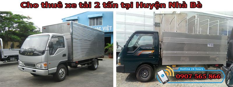 Cho thuê xe tải 2 tấn tại Huyện Nhà Bè Cho thuê xe tải 2 tấn tại Huyện Nhà Bè