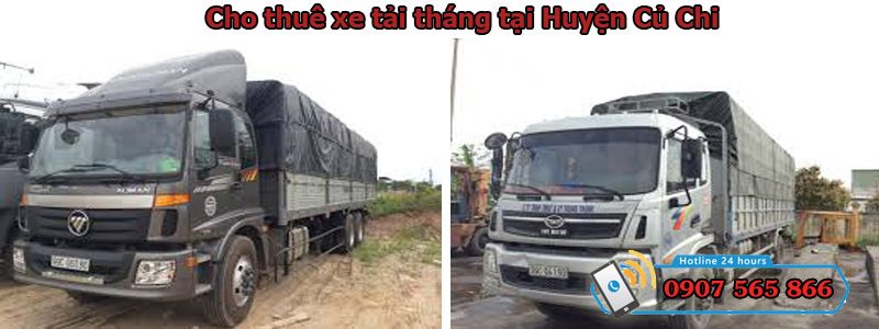 cho thuê xe tải tháng tại Huyện Củ Chi