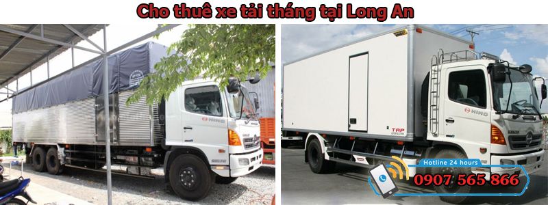 cho thuê xe tải tháng tại Long An