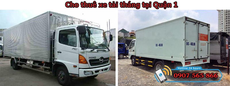 cho thuê xe tải tháng tại Quận 1