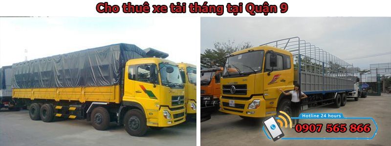 cho thuê xe tải tháng tại Quận 9