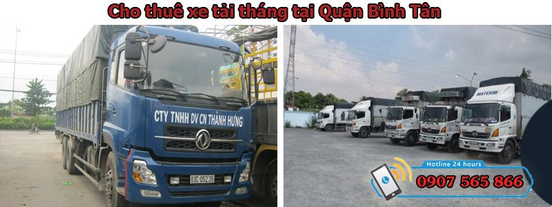 cho thuê xe tải tháng tại Quận Bình Tân cho thuê xe tải tháng tại Quận Bình Tân