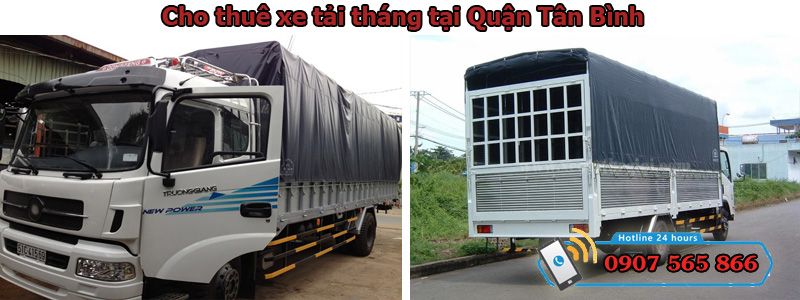 cho thuê xe tải tháng tại Quận Tân Bình