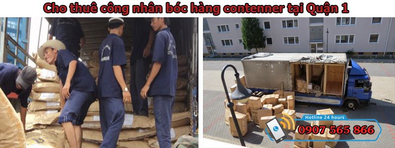 cho thuê nhân công bốc hàng container tại quận 1