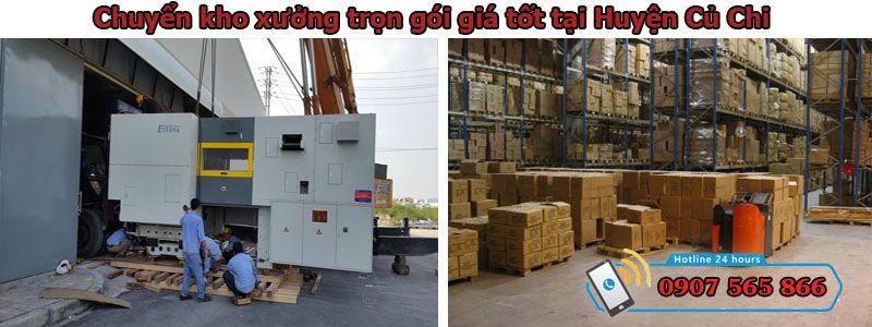 chuyển kho xưởng tại Huyện Củ Chi