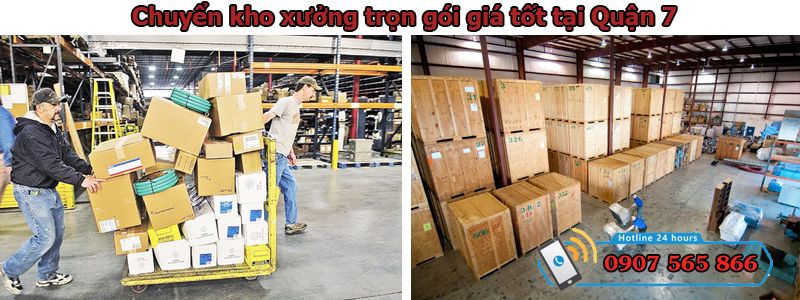 chuyển kho xưởng tại Quận 7