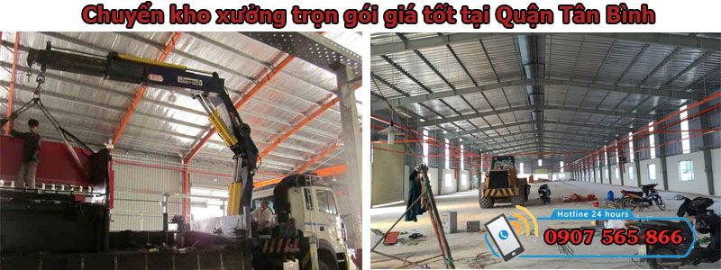 chuyển kho xưởng tại Quận Tân Bình