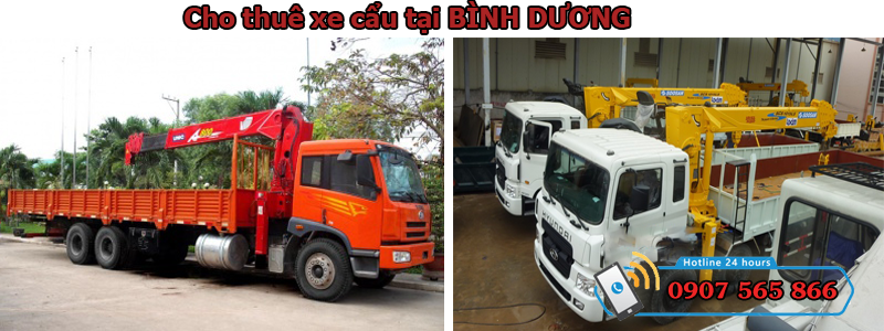 Cho thuê xe cẩu tại Bình Dương Cho thuê xe cẩu tại Bình Dương