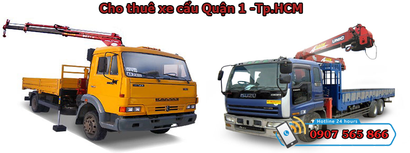 Cho thuê xe cẩu giá rẻ tại Quận 1 Cho thuê xe cẩu giá rẻ tại Quận 1