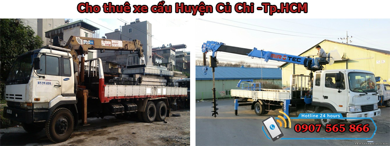 Cho thuê xe cẩu Huyện Củ Chi Cho thuê xe cẩu Huyện Củ Chi